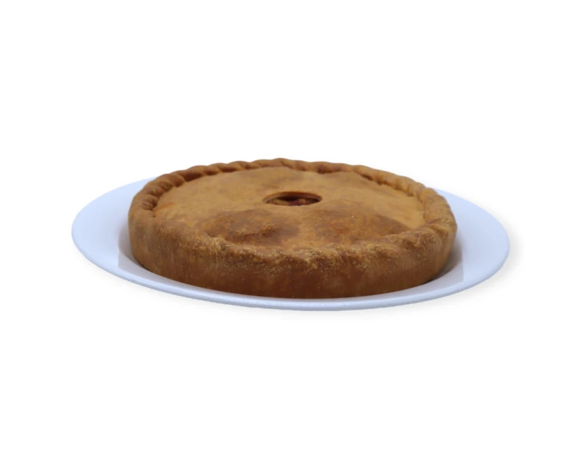 Слоёный пирог с мясом и картофелем