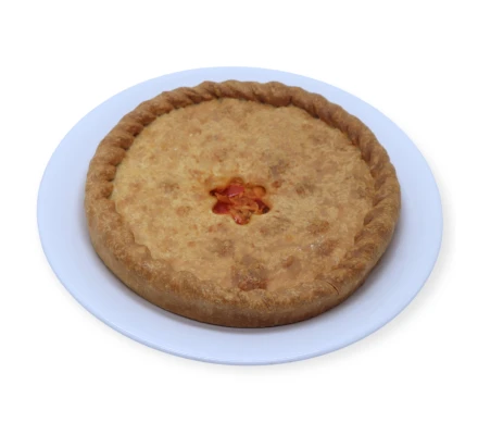 Слоёный пирог с курицей и овощами