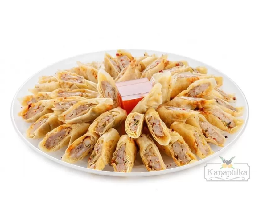 Роллы "Чемичанга" с курицей