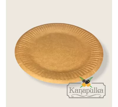 Тарілка крафтова 10 шт.