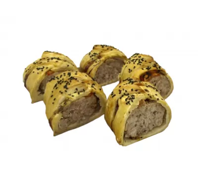 Слоеный пирог с мясом