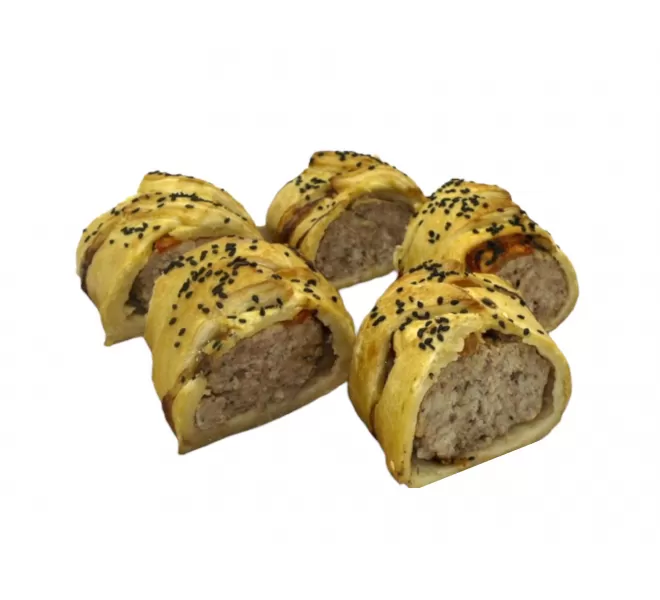 Слоеный пирог с мясом