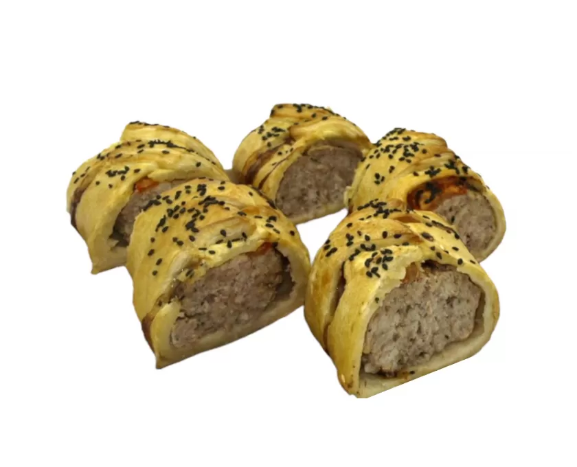 Слоеный пирог с мясом