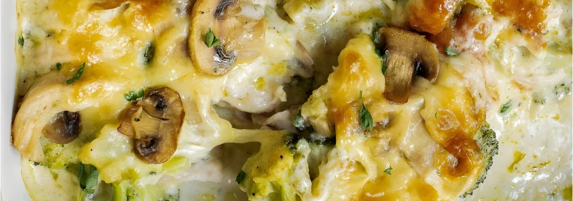 рецепт запеканки с брокколи