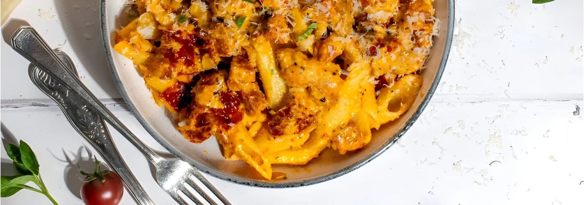 рецепт пасты с курицей и чоризо