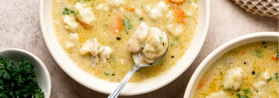 рецепт супа с галушками