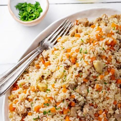 Рецепт плова с курицей