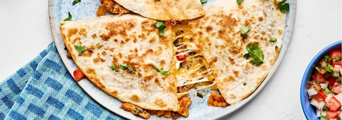 рецепт куриных кесадильий