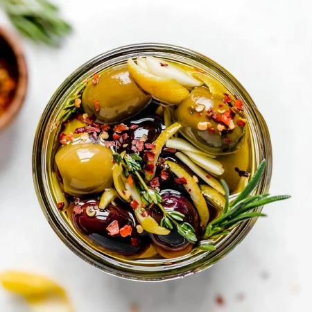 рецепт маринованных оливок