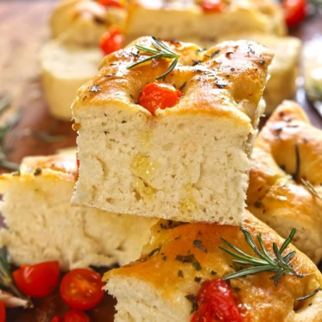 Рецепт Фокачча с помидорами фото