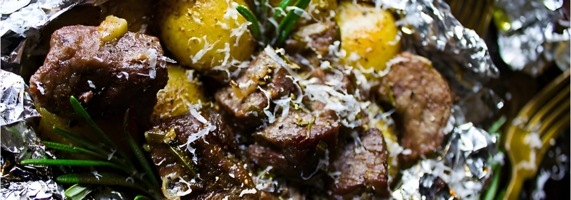 рецепт запечённой баранины с картофелем