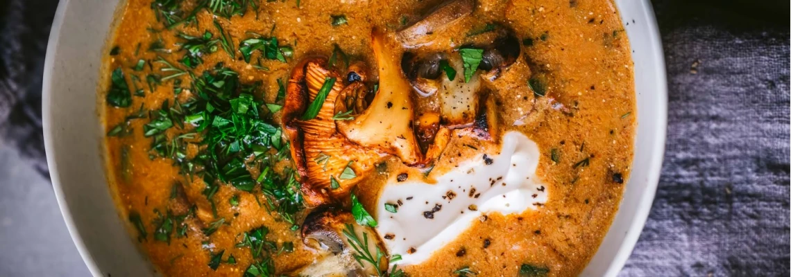 Рецепт грибной юшки