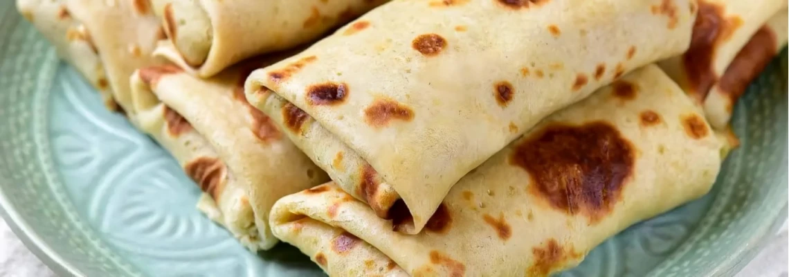рецепт блинчиков с грибами