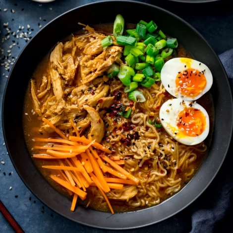 Рецепт рамена с курицей