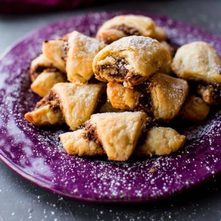 рецепт рогаликов с корицей