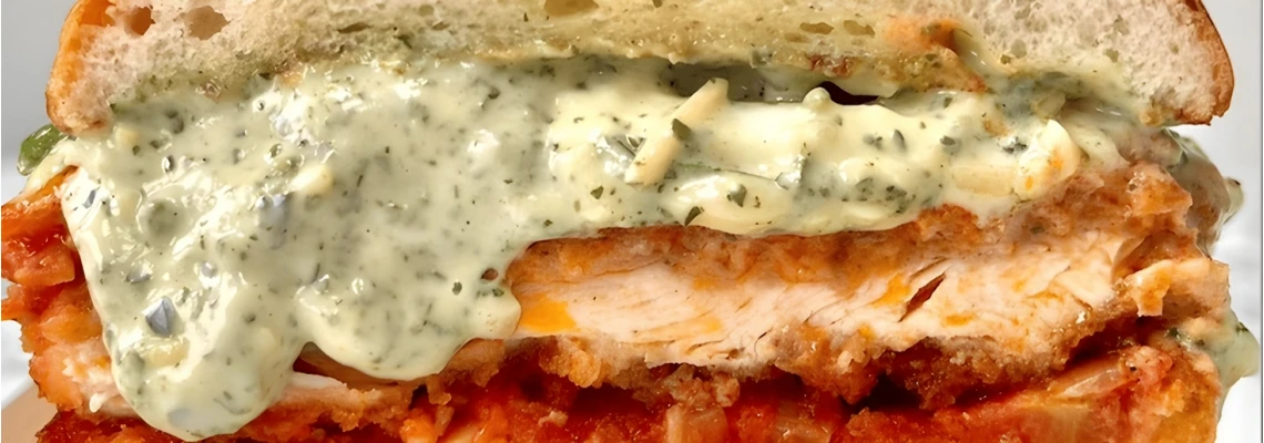рецепт сэндвича с курицей и пармезаном