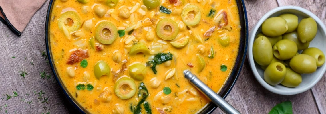рецепт супу з оливками