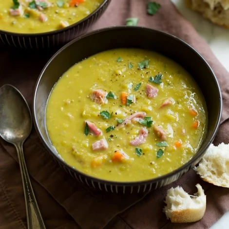 Рецепт горохового супа с курицей