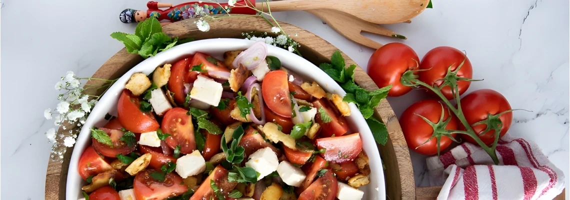 рецепт вкусного томатного салата