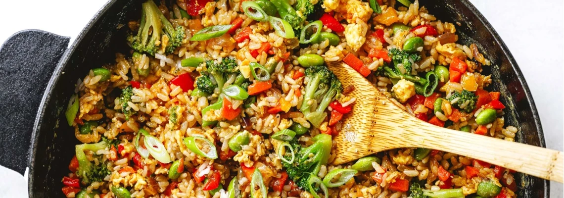 Рецепт риса с овощами