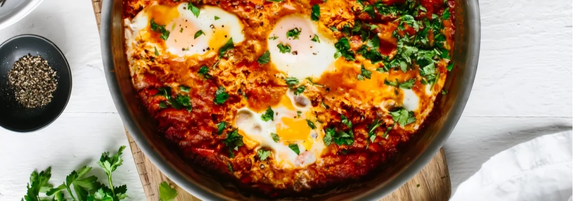 Рецепт яичницы по-арабски