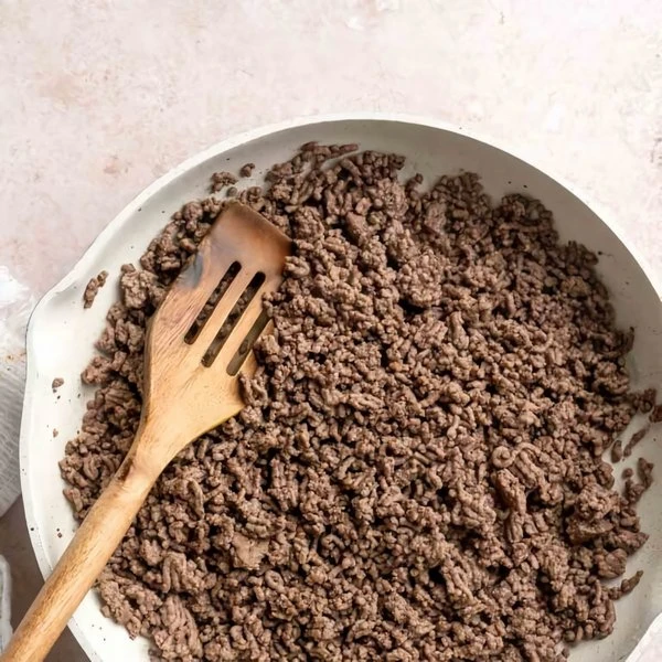 обжаривать говяжий фарш