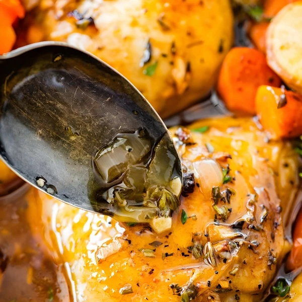 готовить курицу в духовке с овощами