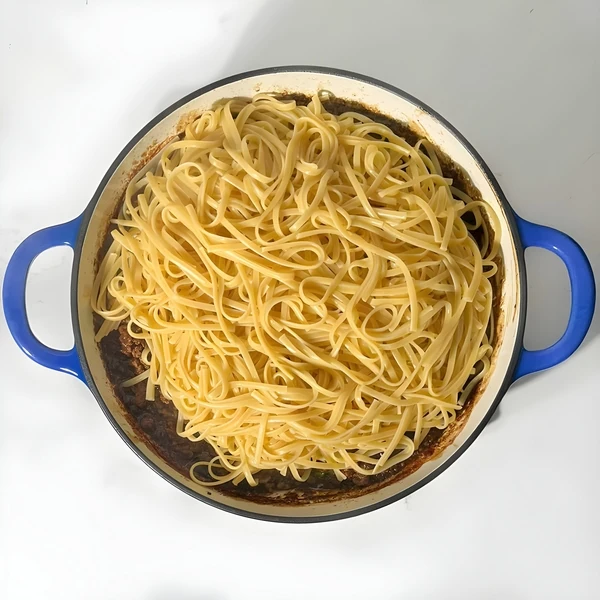 лапша с говядной