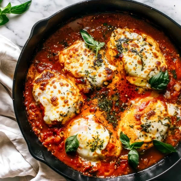фото рецепт курицы в томатно сливочном соусе