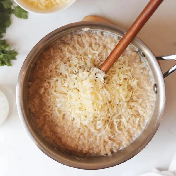 приготовить кускус с сыром