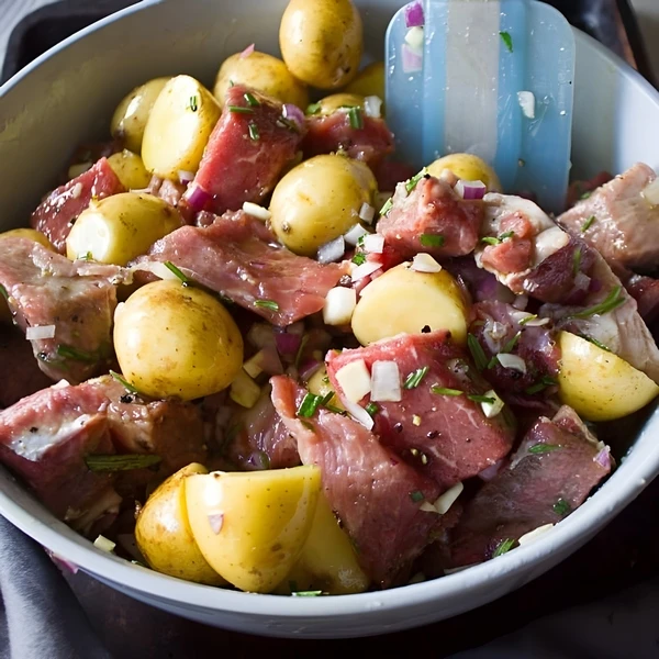 готовить баранину с овощами