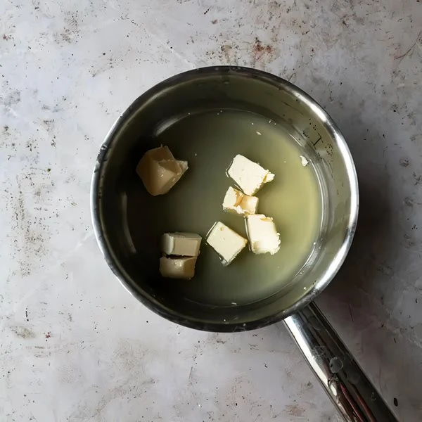 разогревать масло с лимонным соком