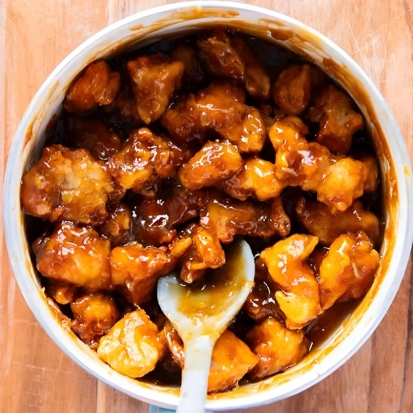 курица под апельсиновым соусом