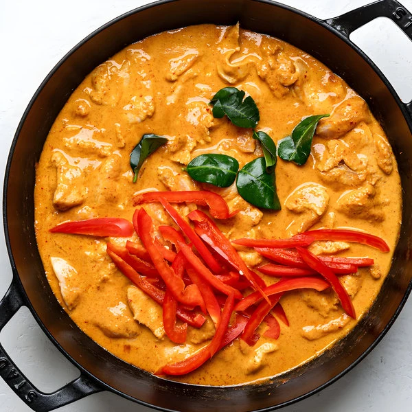 приготовить карри с курицей и перцем
