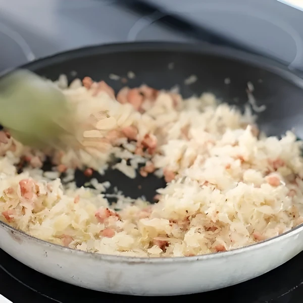 капуста с беконом