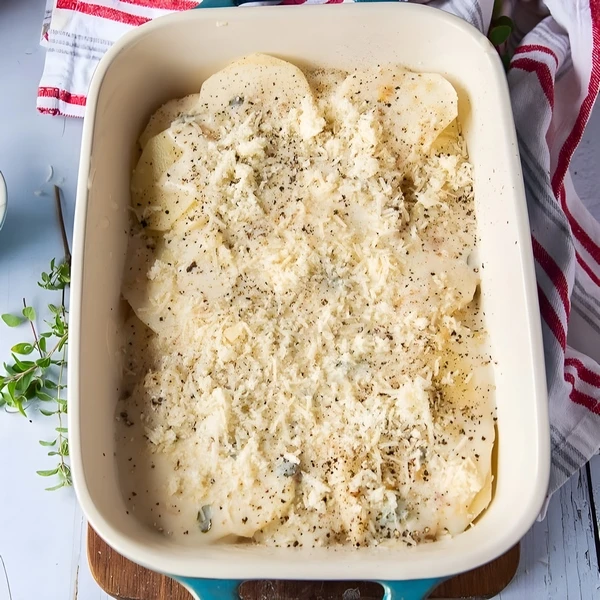 сборка запечённого картофеля