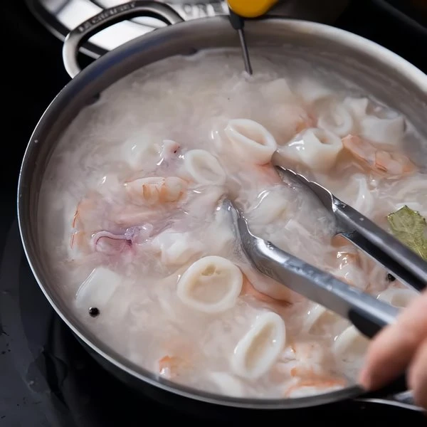 приготовление морепродуктов