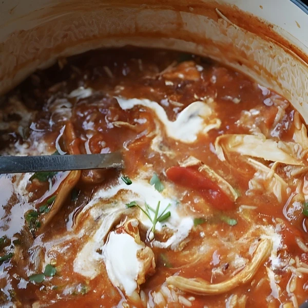 суп с рисом и индейкой