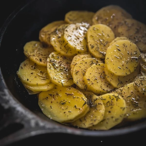 сборка картофельного пирога