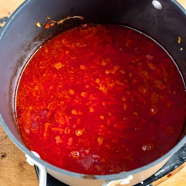 борщ без мяса