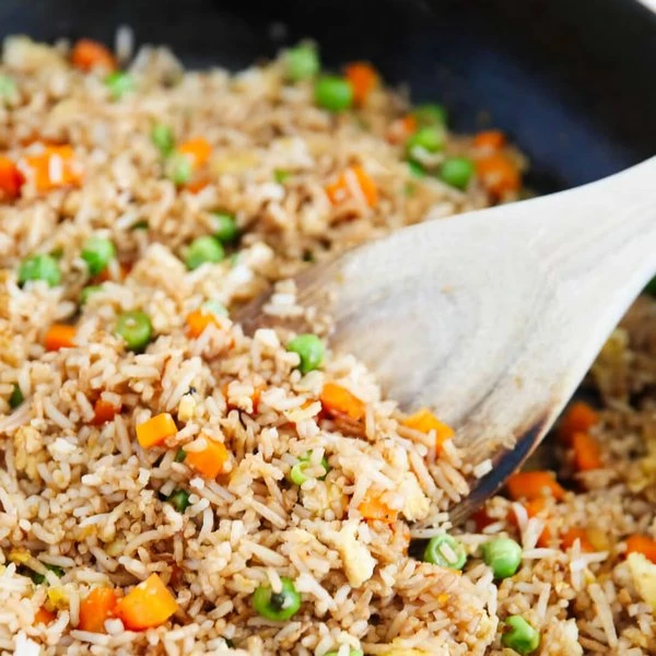как приготовить домашний рис с овощами